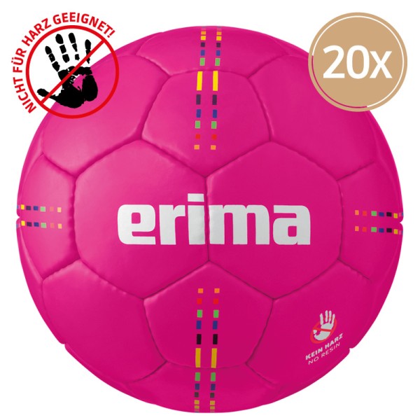 20er Ballset Erima PURE GRIP No. 5 - Waxfree