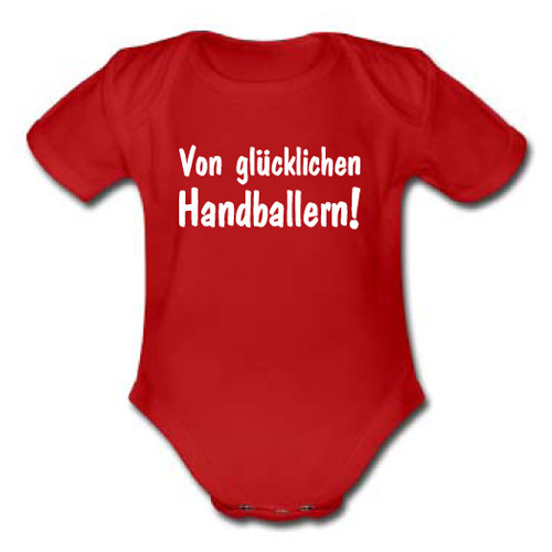 HANDBALL2GO Babybody "Von glücklichen Handballern"