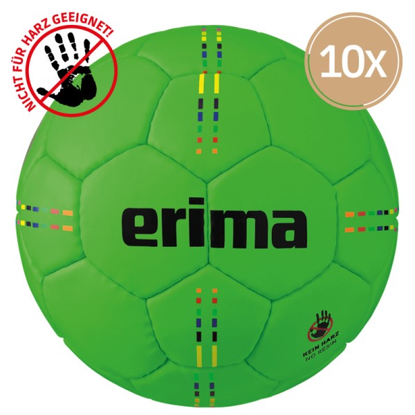 10er Ballset Erima PURE GRIP No. 5 - Waxfree
