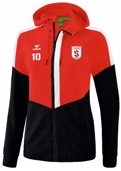 Erima TV Stammheim – Faustball SQUAD training jacket (hood) woman