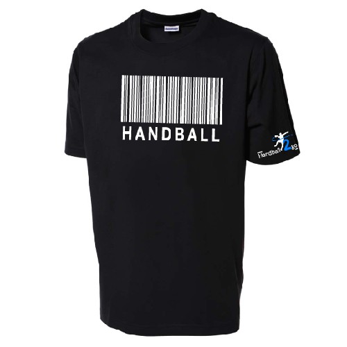 HANDBALL2GO Fun Shirt "Barcode" Kinder