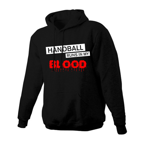 HANDBALL2GO Fun-Kapuzensweat "Handball im Blut"