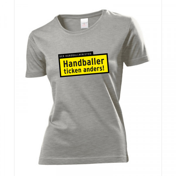 HVW-Handball2go Fun-Shirt "ticken anders!" Damen