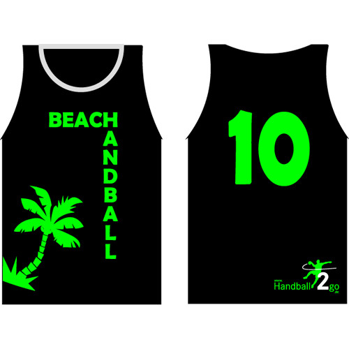 HANDBALL2GO Beach-Shirt "Palme" Herren