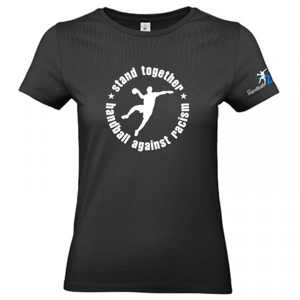 HANDBALL2GO T-Shirt "Against Racism rund" Damen