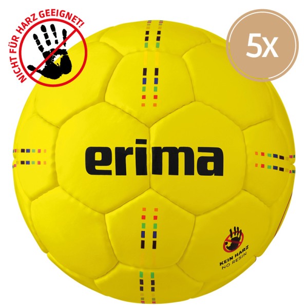 5er Ballset Erima PURE GRIP No. 5 - Waxfree