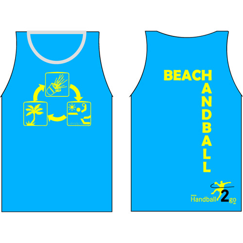 HANDBALL2GO Beach-Shirt "Beach-Life" Herren