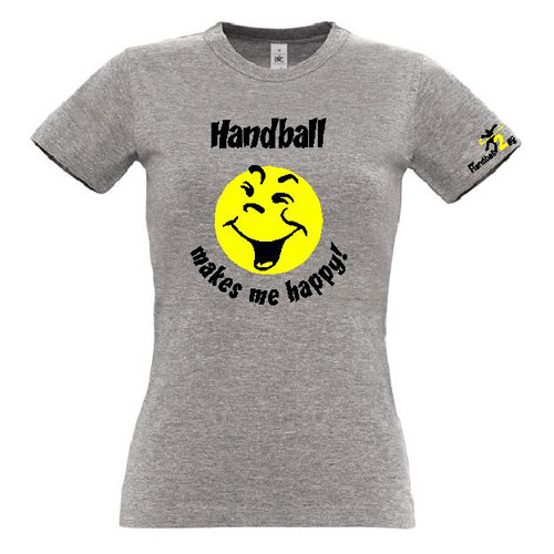 HANDBALL2GO Fun-Shirt "Happy" Damen
