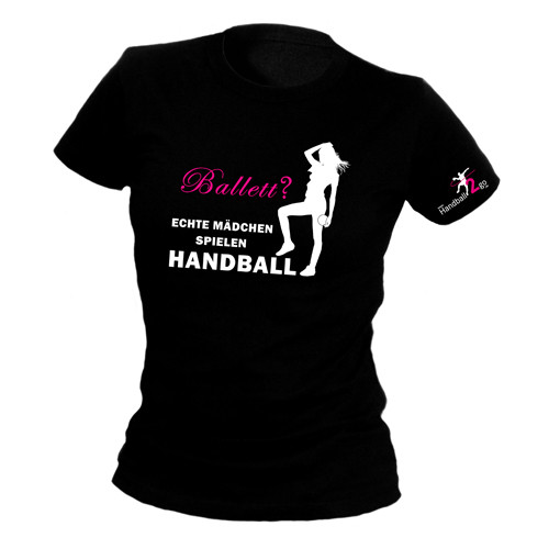 HANDBALL2GO Fun-Shirt "Ballerina" Damen