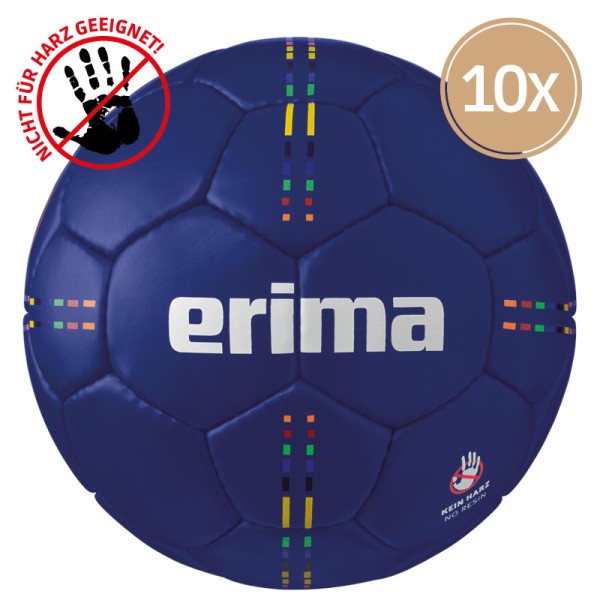 10er Ballset Erima PURE GRIP No. 5 - Waxfree