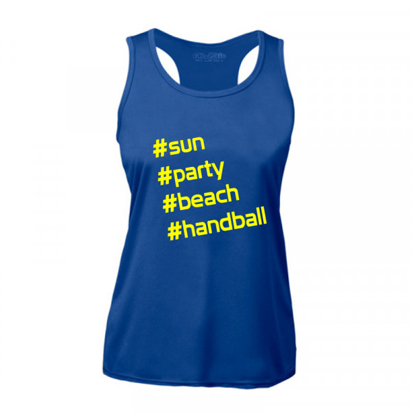 HANDBALL2GO Beach-Shirt Hashtag Damen